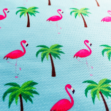 Flamingo Miami Vice Tie On Dog Bandana