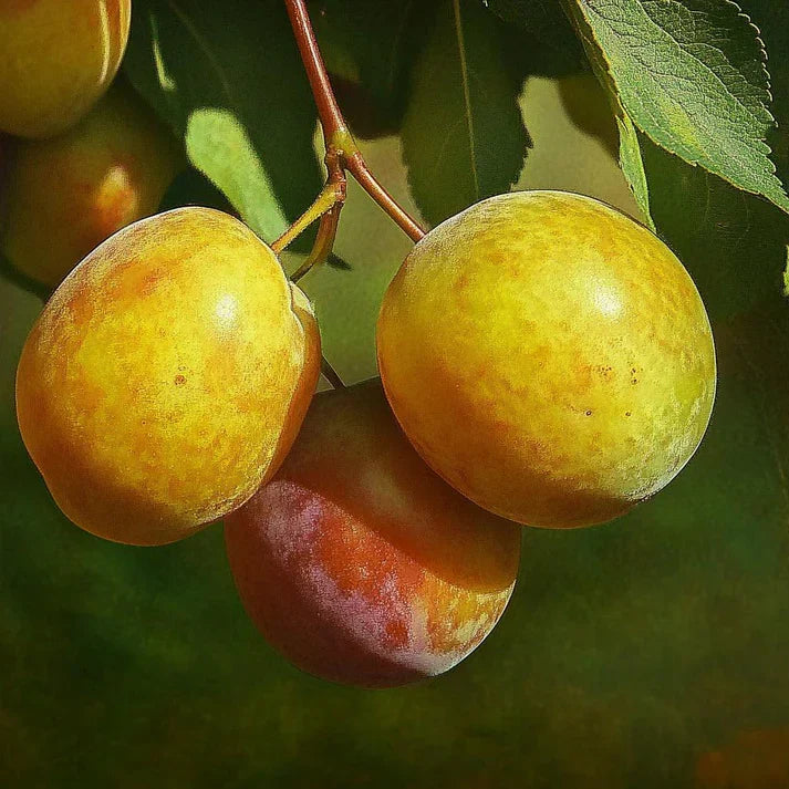 Grenade Pluot Scion Wood Cuttings – 5 Fresh Dormant Grafting Wood from Rare Plum-Apricot Hybrid Prunus salicina × armeniaca