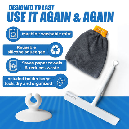 Flipper Mitt Squeegee Set
