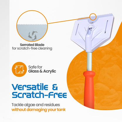 Flipper Platinum Aquarium Algae Scraper 28