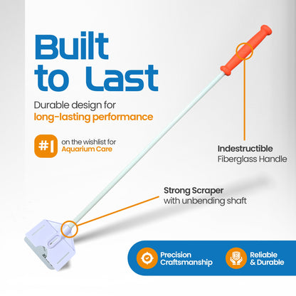 Flipper Platinum Aquarium Algae Scraper 18