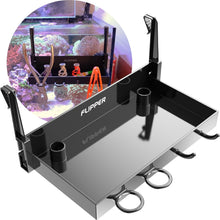 Flipper Tank Buddy Workspace And Utility Tray For Rimless Aquariums