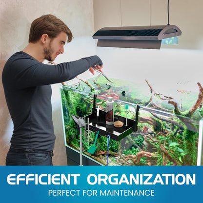 Flipper Tank Buddy Workspace And Utility Tray For Rimless Aquariums