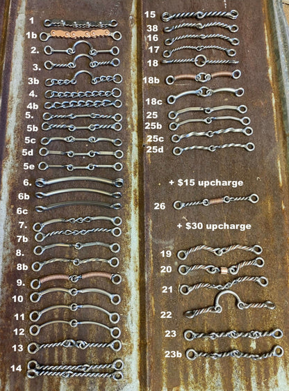 179-7" 3/8" Twisted #38 Mouth
