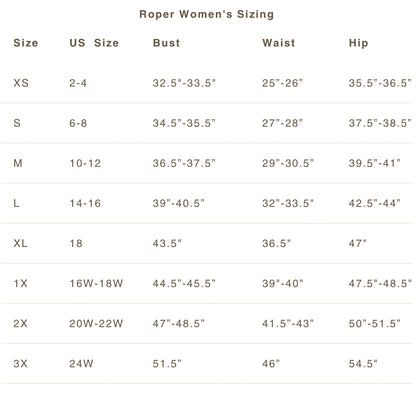 Turquoise Paisley | Roper Womens