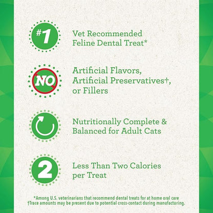 Greenies FELINE GREENIES Catnip Flavored Dental Treats