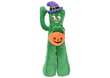 Multipet Gumby w/ Pumpkin & Witch Hat Dog Toy 10.5"