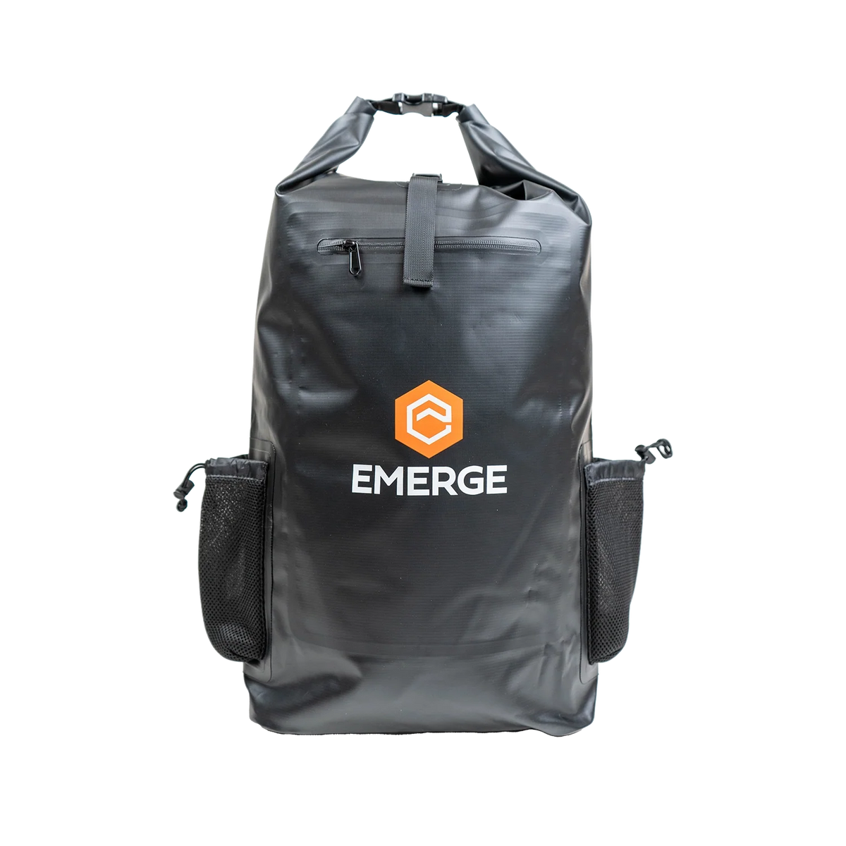 50L Heavy Duty Dry Bag w/ Straps - Black