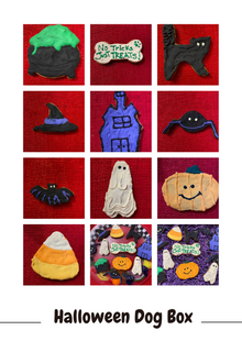 Halloween Organic Dog Cookie Box