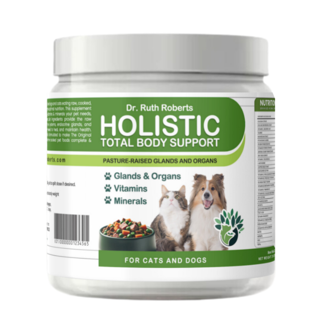 Holistic Total Body Support Multivitamin Glandular Support For Dogs And Cats
