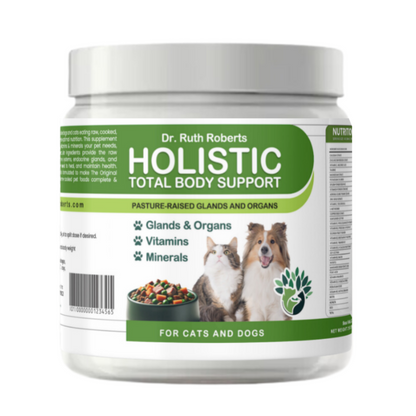 Holistic Total Body Support Multivitamin Glandular Support For Dogs And Cats