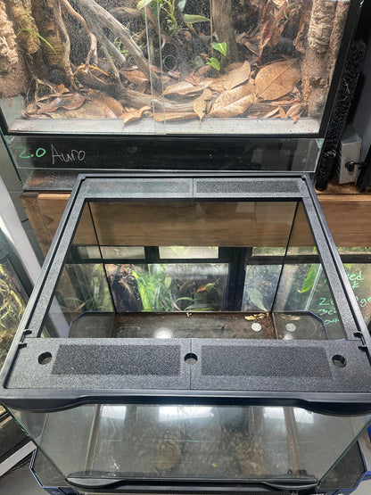 Custom Replacement Top For 18 Zoomed Terrariums Humidity Retaining With Fly Proof Ventilation
