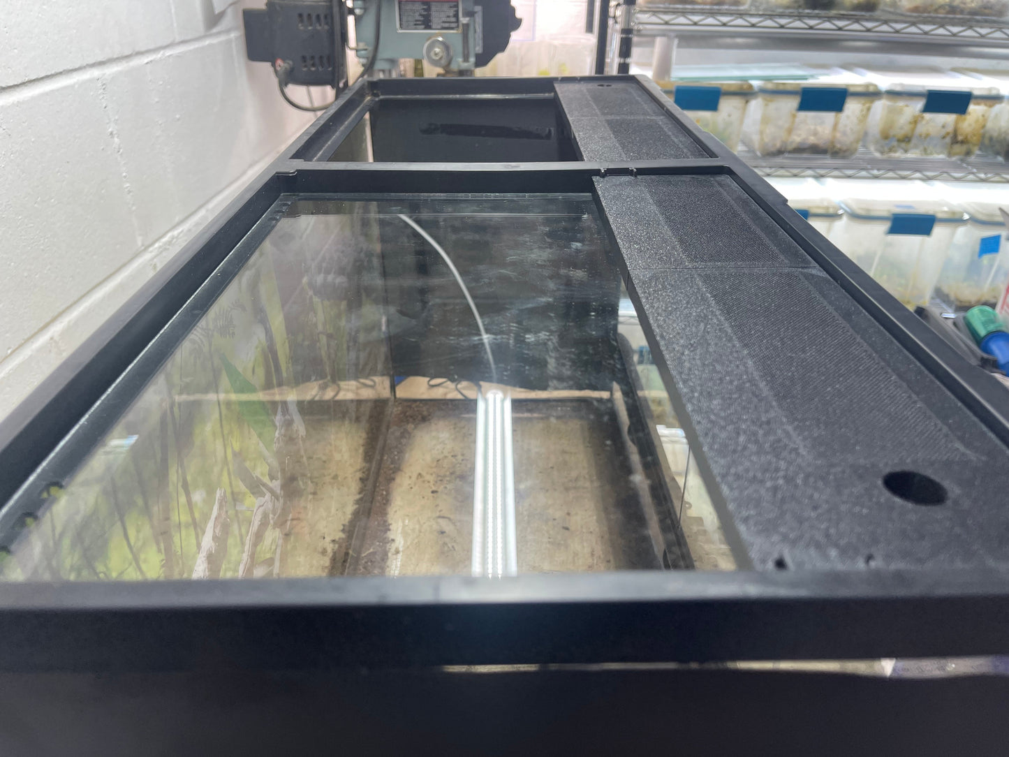 Custom Replacement Top For 36Zoomed Terrariums Humidity Retaining With Fly Proof Ventilation