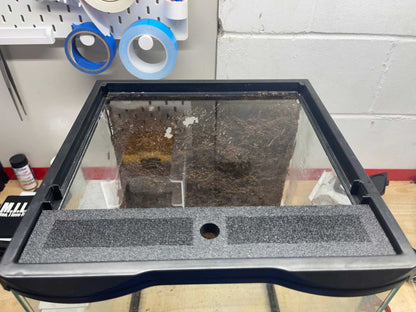 Custom Replacement Top for Zoomed Terrariums – Humidity Retaining with Fly-Proof Ventilation