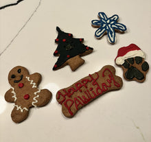 Christmas Dog Peanut Butter Cookies