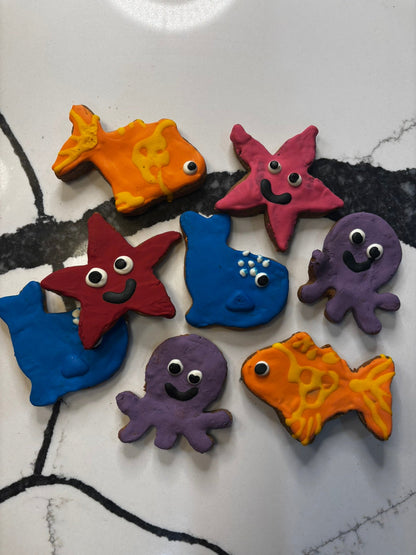 Ocean Delight Dog Cookies – Organic Handmade Dog Treats