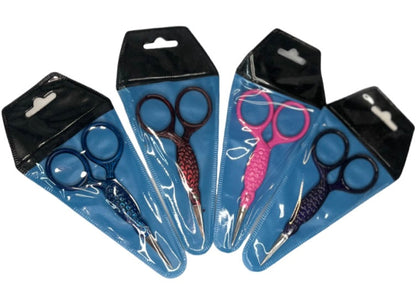 Fish Design Needlepoint Scissors