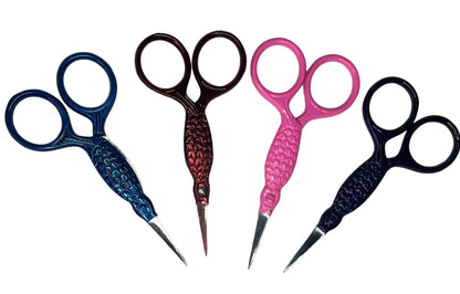 Fish Design Needlepoint Scissors