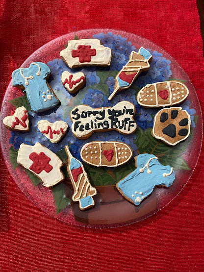 Get Well Organic Dog Cookie Box