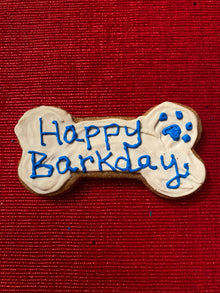 Birthday Boy Organic Dog Cookies