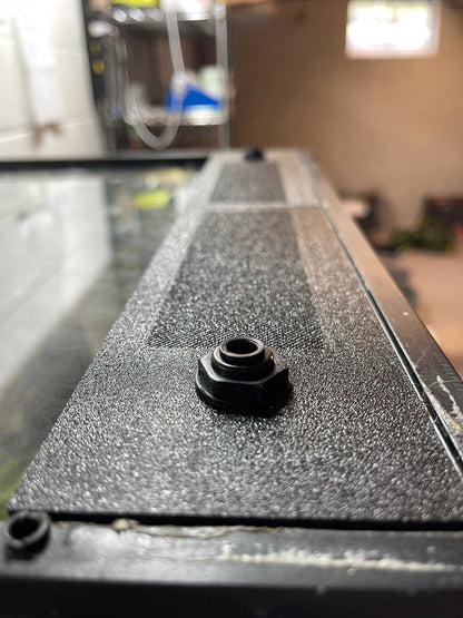 Custom Replacement Top for 18" Zoomed Terrariums – Humidity Retaining with Fly-Proof Ventilation