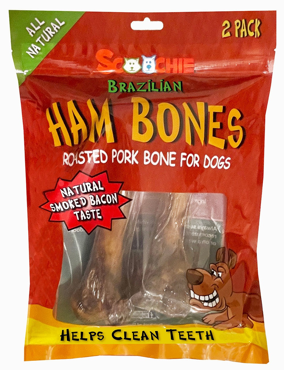 Scoochie Ham Bone / Pork Femur 2PK