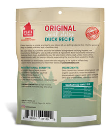 Plato Original Real Strips Duck Dog Treats (6oz)