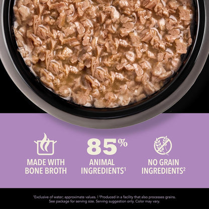Acana Grain Free Chunks in Broth Kitten Chicken & Salmon Wet Cat Food (3oz)