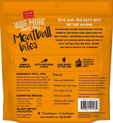 Wagmore Grain Free Chicken Meatball Bites Dog Treats (14oz)