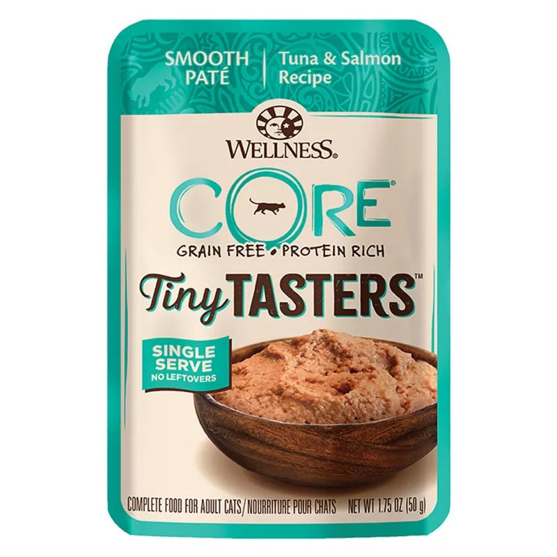 Wellness Core Tiny Tasters Tuna & Salmon Wet Cat Food
