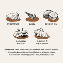 Dental Treat Naturals Superfood Sticks, Sweet Potato & Quinoa Dog Treats (10oz)