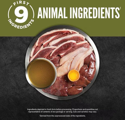 Orijen Grain Free Chunks & Shreds, Duck & Liver Wet Cat Food (3oz)