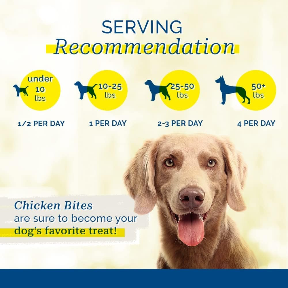 PCI 100% Dehydrated Chicken Nibbles Dog Treats (8oz)