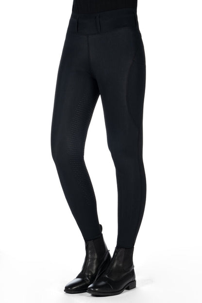 HKM Jil High Waist- Sil. Full Seat Ladies Riding Leggings