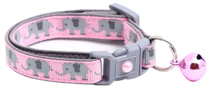 Elephants Breakaway Cat Collar