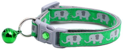 Elephants Breakaway Cat Collar