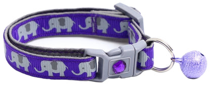 Elephants Breakaway Cat Collar