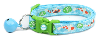 Koi Pond Breakaway Cat Collar