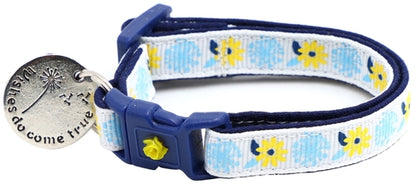Dandelion Wishes Breakaway Cat Collar