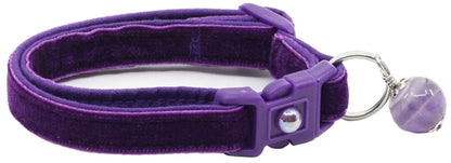 Dark Purple Violet Cat Collar