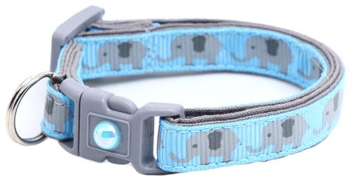 Elephants Breakaway Cat Collar