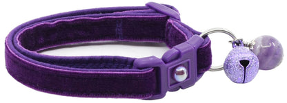 Dark Purple Violet Cat Collar