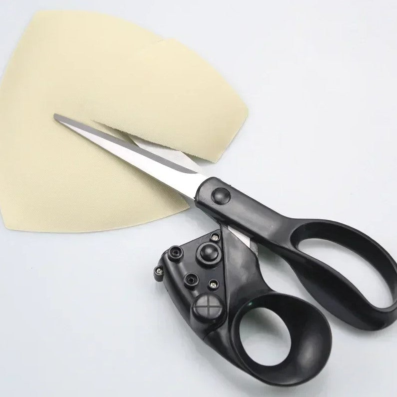 Laser Guided Stainless Steel Scissors, Precision Cutting Shears (with zipper case)