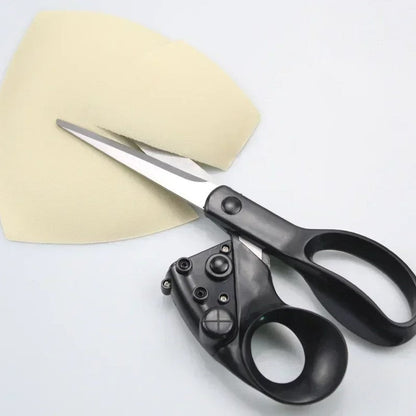 Laser Guided Stainless Steel Scissors, Precision Cutting Shears (with zipper case)