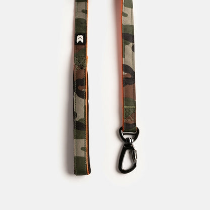 Poplin Camo Dog Leash – Durable Leash with Padded Handle & Secure