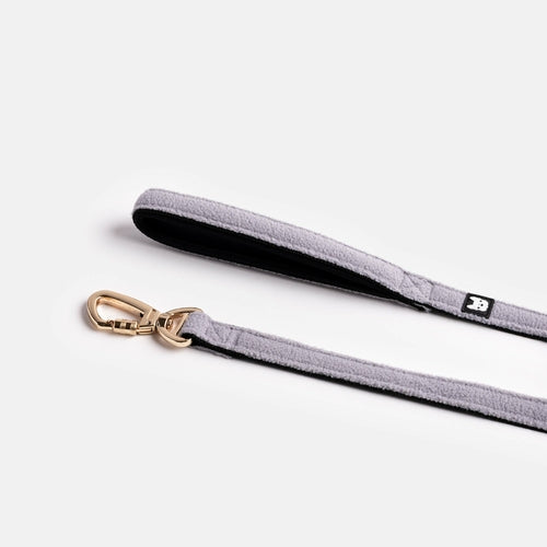 🌊 Aquafleece Dog Leash – Grey Water-Resistant Leash with Padded Handle