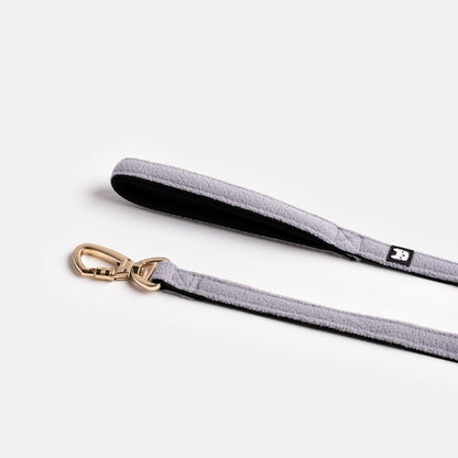🌊 Aquafleece Dog Leash – Grey Water-Resistant Leash with Padded Handle