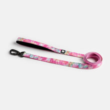 🌸🐶 Pink Tie-Dye Poplin Dog Leash – Durable, Secure & Stylish