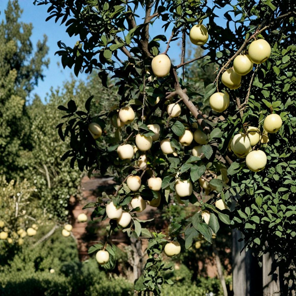 Ghost Apple Tree – Bare Root White Apple Tree on M111 Rootstock | Rare Sweet Apple Variety