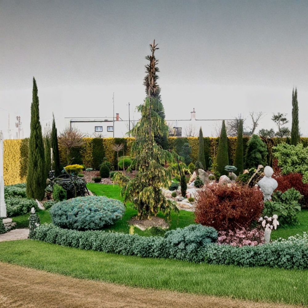 Chamaecyparis nootkatensis ‘Sparkling Arrow’ – Variegated Weeping Alaskan Cedar | Rare Evergreen Conifer